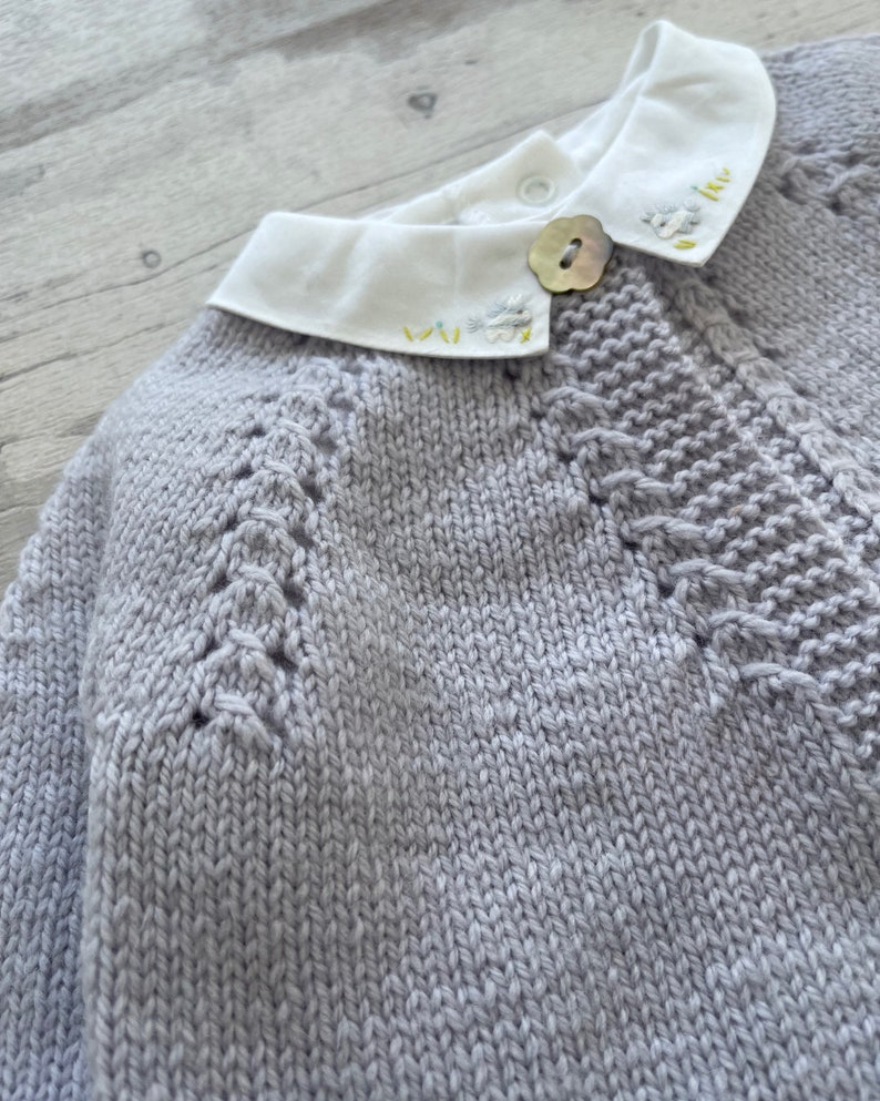 Baby Cardigan Sweater Knitting Pattern